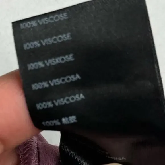 Anthropologie Elyse Plum Satin Slip Midi Dress - Size M - Picture 8 of 10